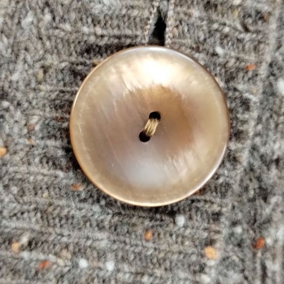 Talbots Italy Tweed Lux Lightweight Merino Wool Long Tunic Sweater - Picture 6 of 13